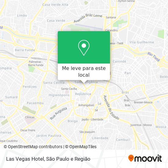 Las Vegas Hotel mapa