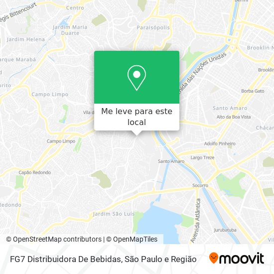 FG7 Distribuidora De Bebidas mapa