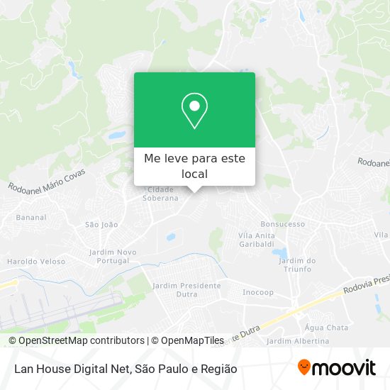 Lan House Digital Net mapa