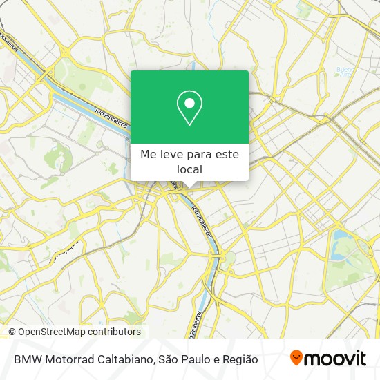 BMW Motorrad Caltabiano mapa