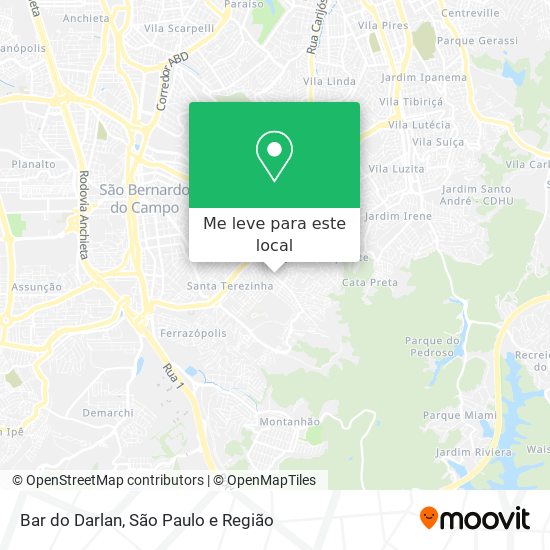 Bar do Darlan mapa