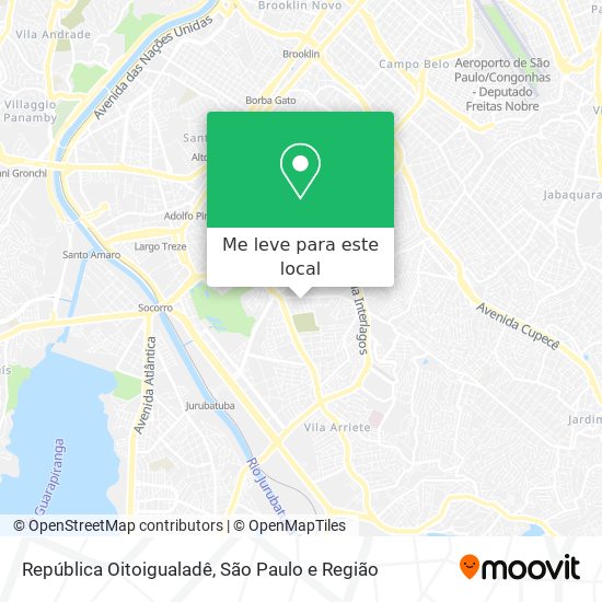 República Oitoigualadê mapa