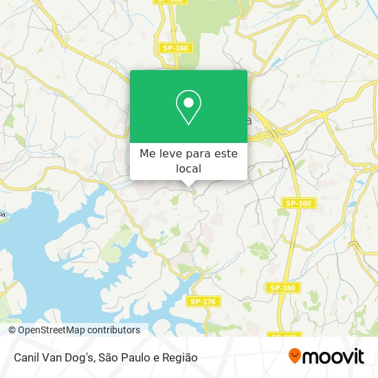 Canil Van Dog's mapa