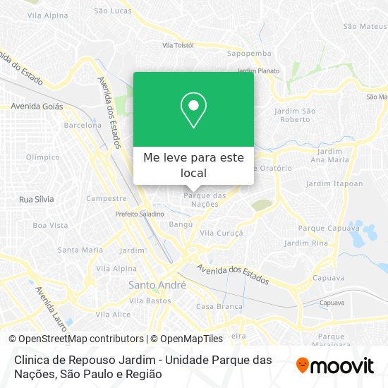 Clinica de Repouso Jardim - Unidade Parque das Nações mapa