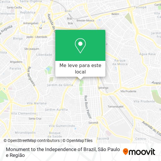 Monument to the Independence of Brazil mapa