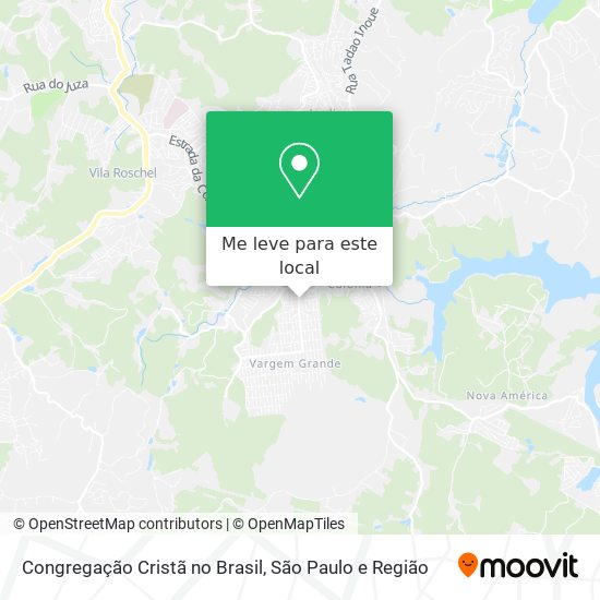 Congregação Cristã no Brasil mapa