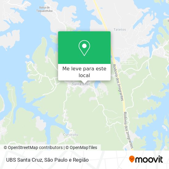 UBS Santa Cruz mapa
