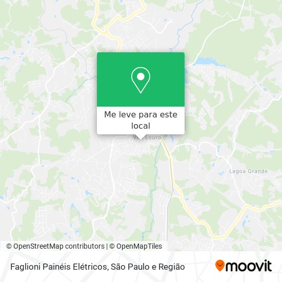 Faglioni Painéis Elétricos mapa