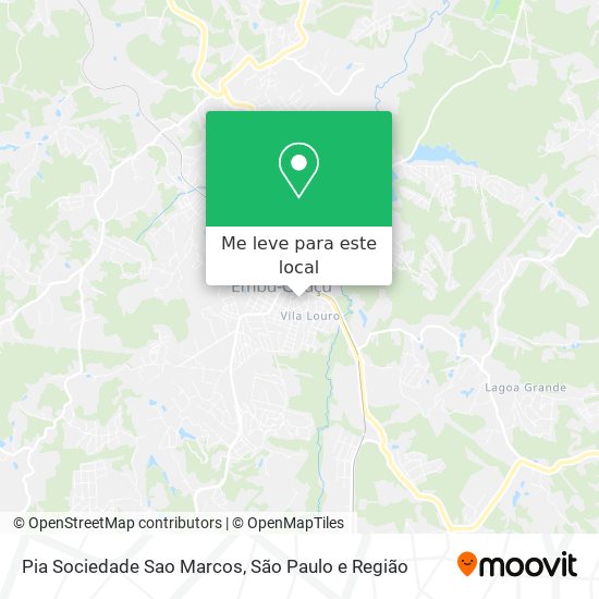 Pia Sociedade Sao Marcos mapa