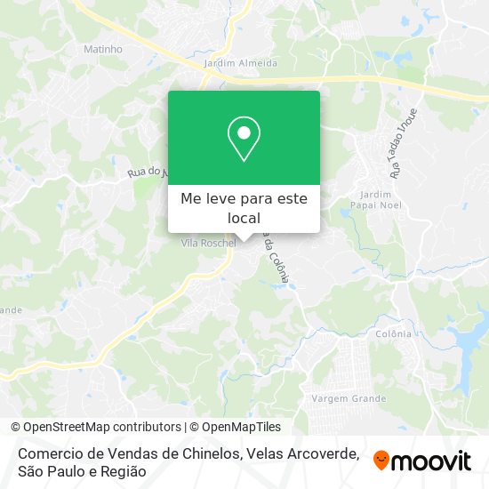 Comercio de Vendas de Chinelos, Velas Arcoverde mapa