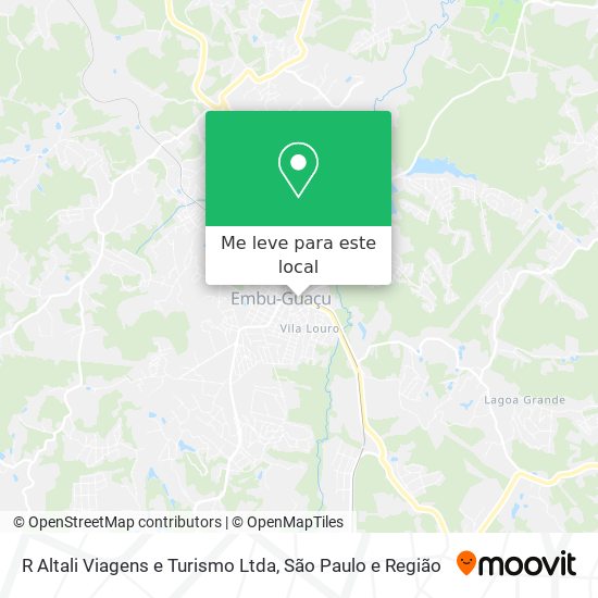 R Altali Viagens e Turismo Ltda mapa