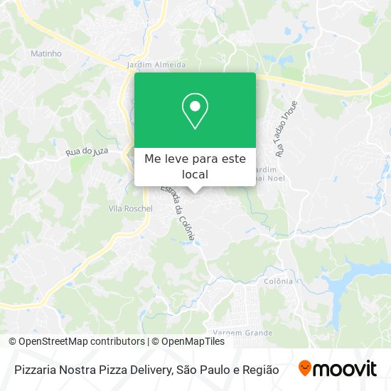 Pizzaria Nostra Pizza Delivery mapa