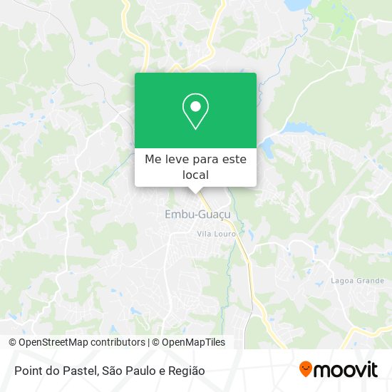 Point do Pastel mapa