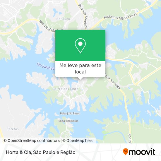 Horta & Cia mapa