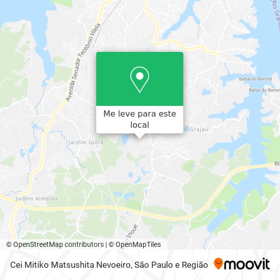 Cei Mitiko Matsushita Nevoeiro mapa