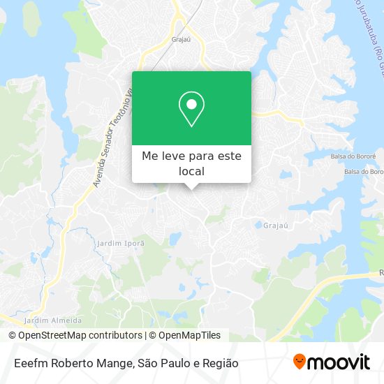 Eeefm Roberto Mange mapa