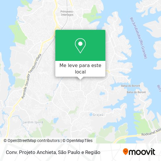 Conv. Projeto Anchieta mapa