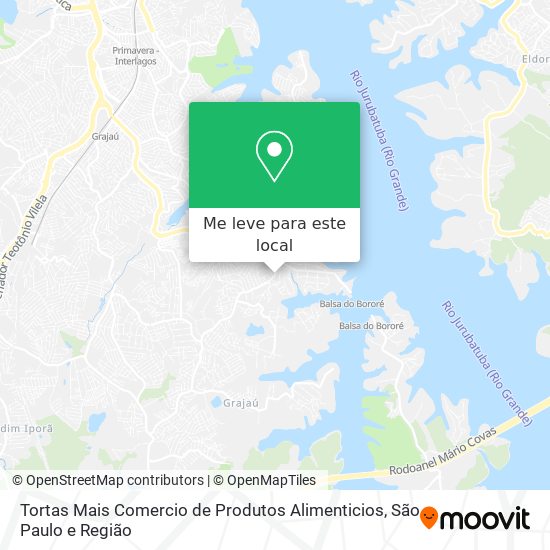 Tortas Mais Comercio de Produtos Alimenticios mapa