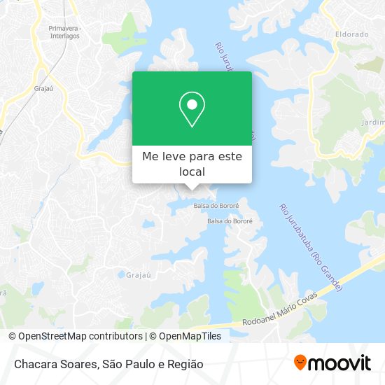 Chacara Soares mapa