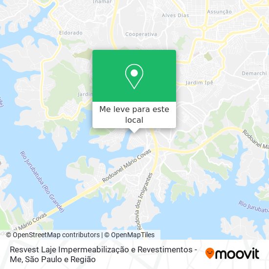 Resvest Laje Impermeabilização e Revestimentos -Me mapa