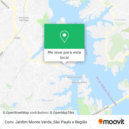 Conv. Jardim Monte Verde mapa
