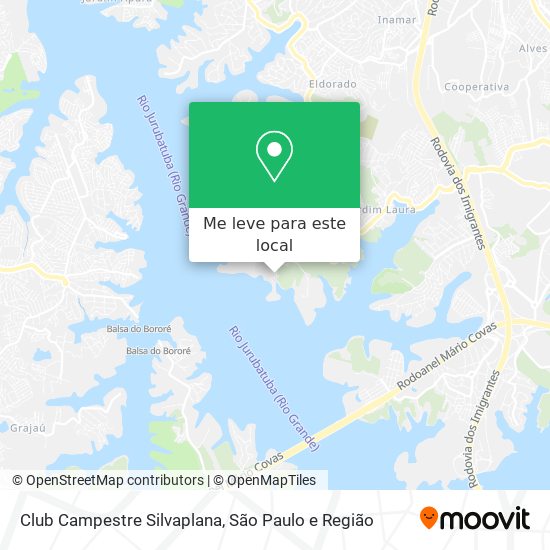Club Campestre Silvaplana mapa