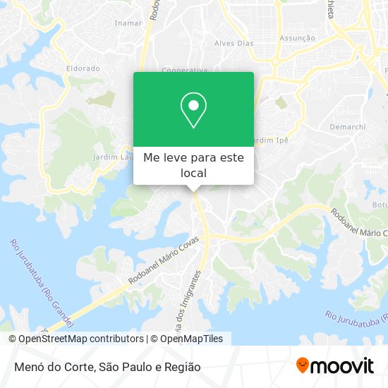 Menó do Corte mapa