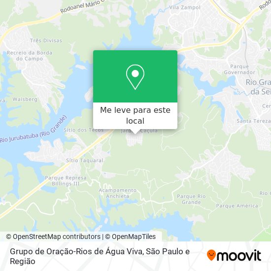 Grupo de Oração-Rios de Água Viva mapa