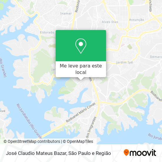 José Claudio Mateus Bazar mapa