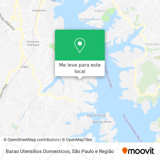Barao Utensilios Domesticos mapa