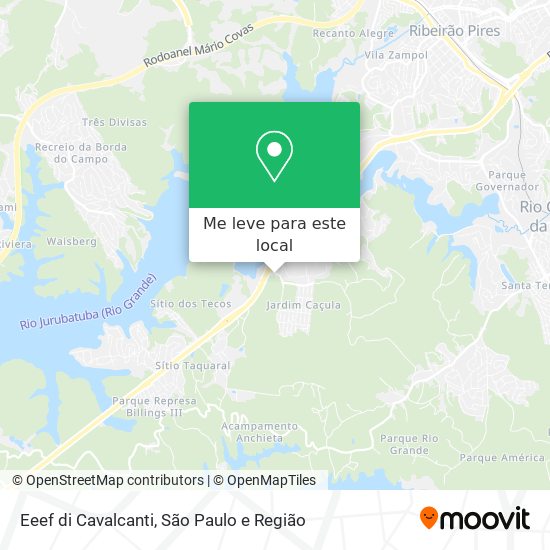 Eeef di Cavalcanti mapa