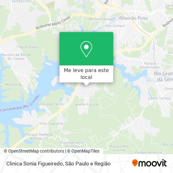 Clinica Sonia Figueiredo mapa