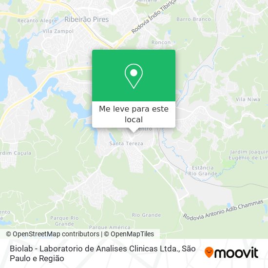 Biolab - Laboratorio de Analises Clinicas Ltda. mapa