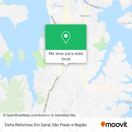 Delta Reformas Em Geral mapa