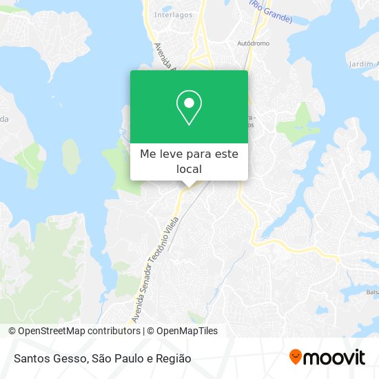 Santos Gesso mapa