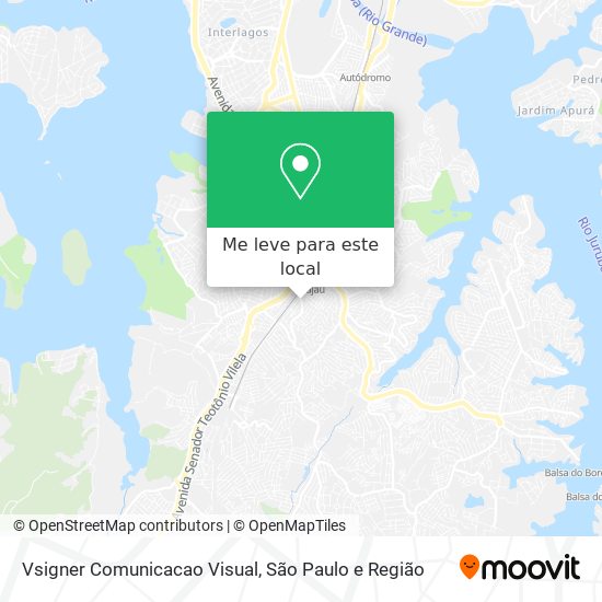 Vsigner Comunicacao Visual mapa