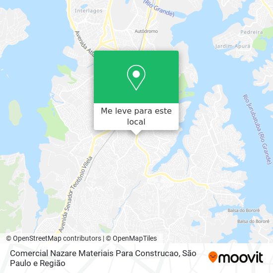 Comercial Nazare Materiais Para Construcao mapa