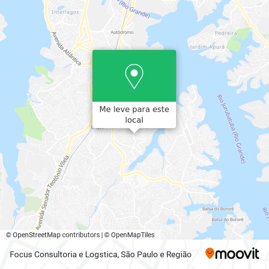 Focus Consultoria e Logstica mapa