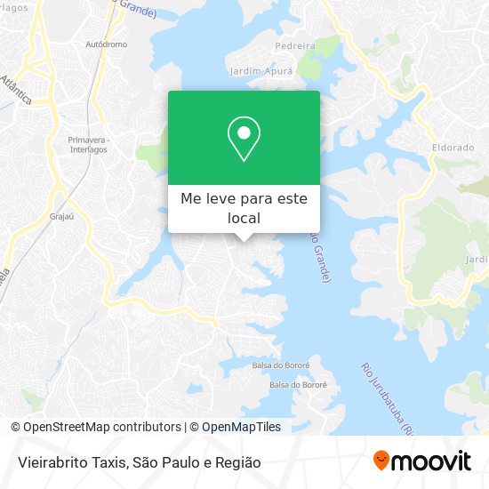 Vieirabrito Taxis mapa