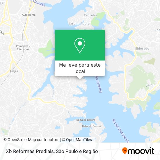 Xb Reformas Prediais mapa