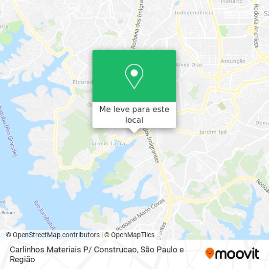 Carlinhos Materiais P/ Construcao mapa