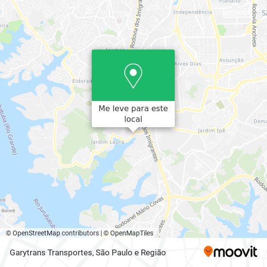 Garytrans Transportes mapa
