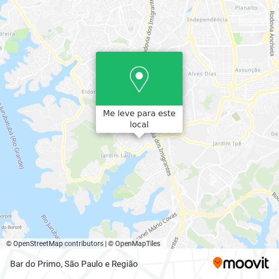 Bar do Primo mapa