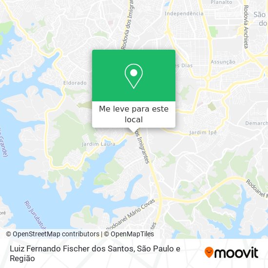 Luiz Fernando Fischer dos Santos mapa