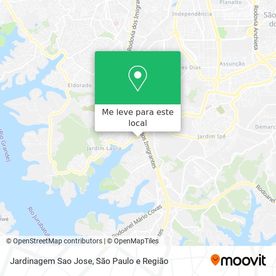 Jardinagem Sao Jose mapa