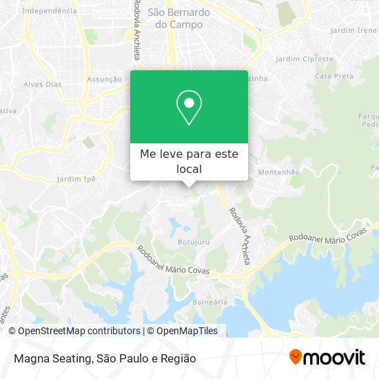 Magna Seating mapa