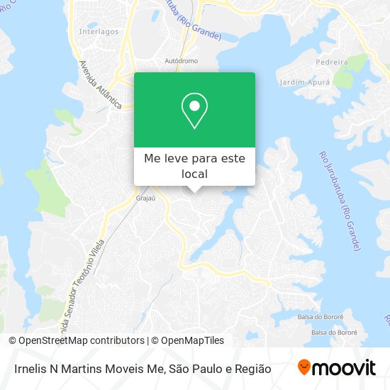 Irnelis N Martins Moveis Me mapa