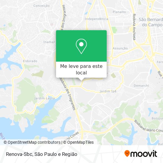 Renova-Sbc mapa