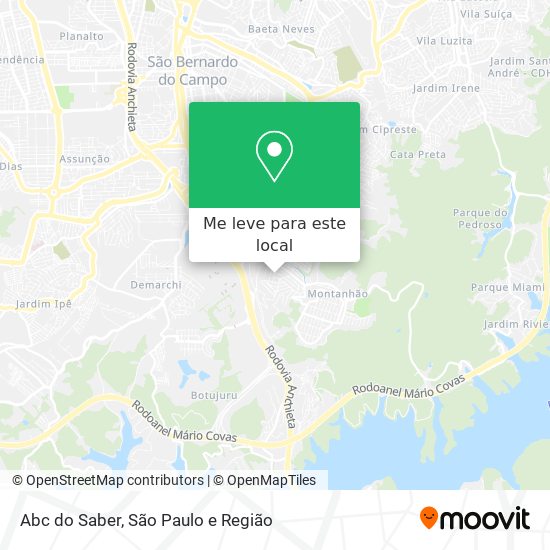 Abc do Saber mapa