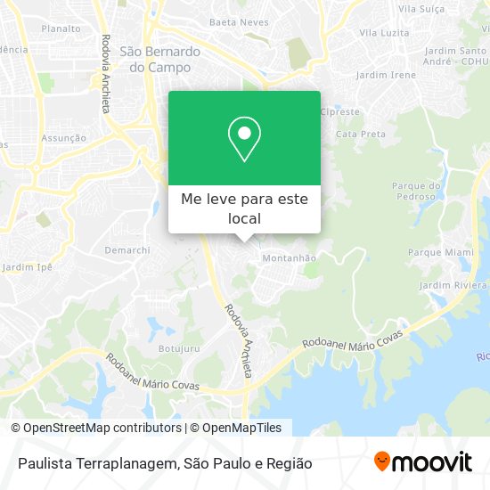 Paulista Terraplanagem mapa